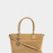 Shopper Bolsa Shopper Beige - Marron Beige