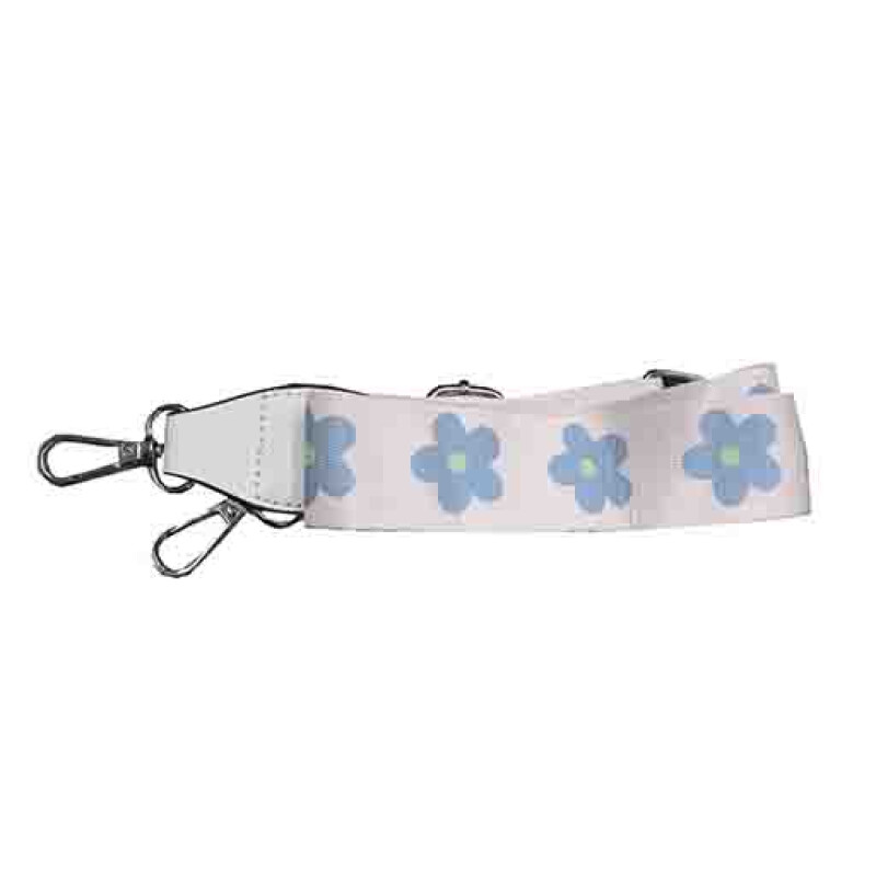 Correa para cartera Miss Carol Correa desmontable FLOR para cartera Blanco