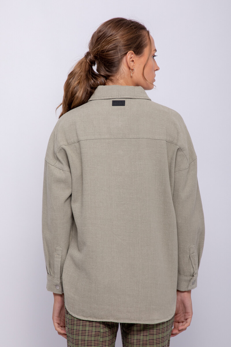 SOBRECAMISA DELL Verde Seco