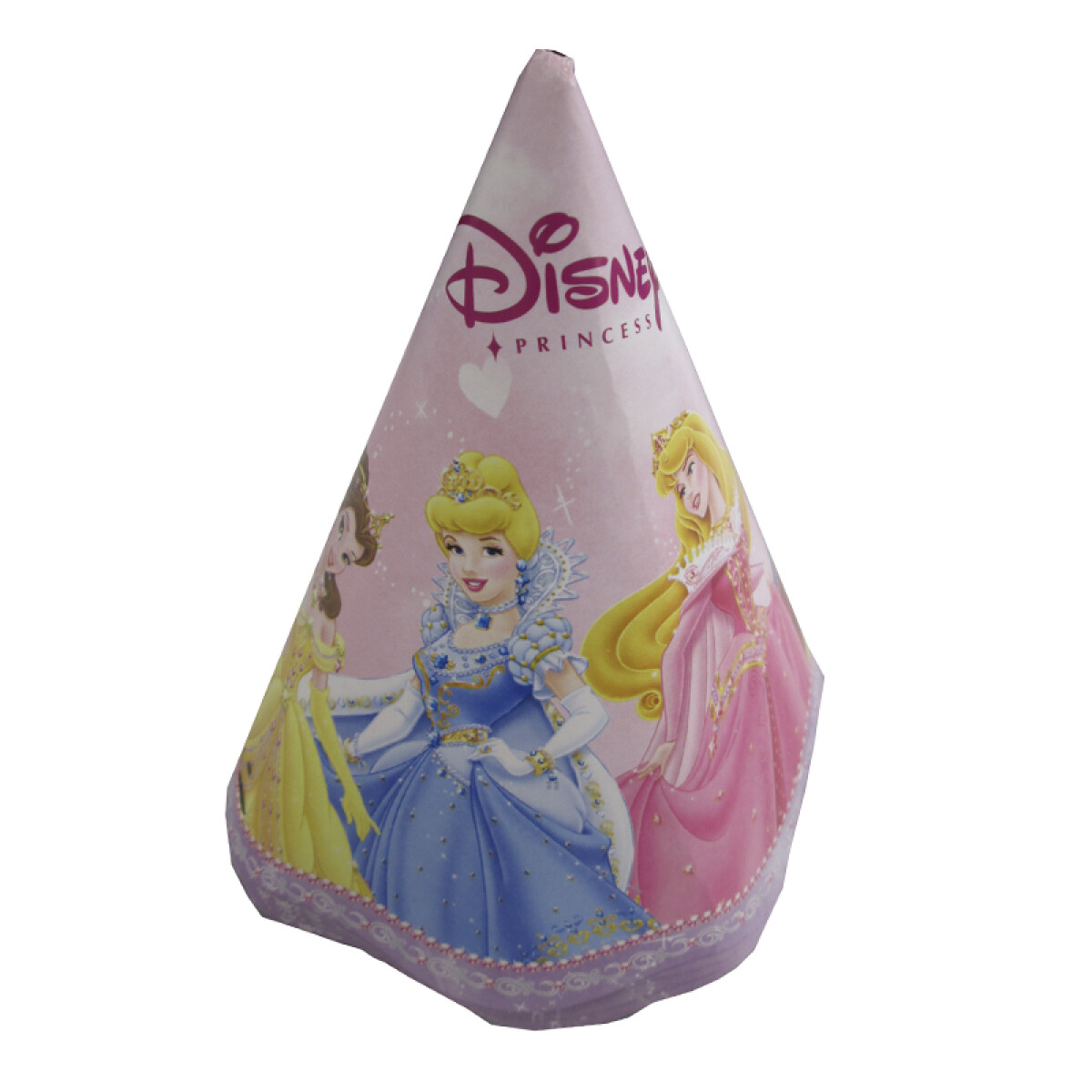Cotillón Gorros Cumpleaños x8 - Princesas Disney 