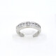 Anillo En Oro 18K Blanco Y Brillantes Anillo En Oro 18K Blanco Y Brillantes