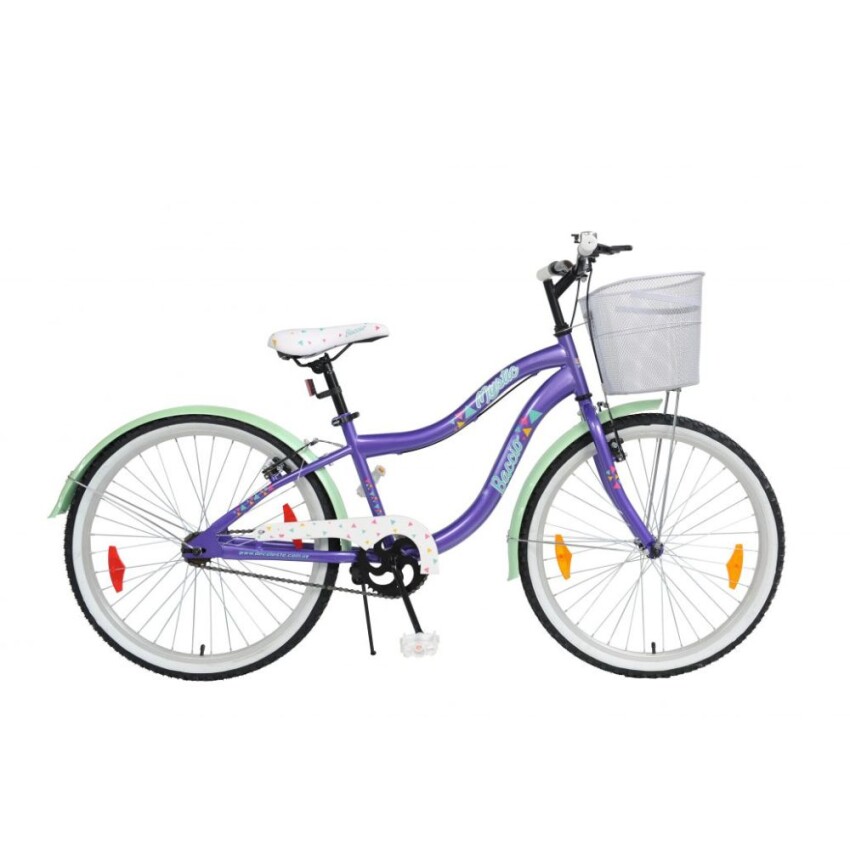Bicicleta Baccio Mystic Rodado 24 Niña con Canasto Bicicleta Baccio Mystic Rodado 24 Niña con Canasto