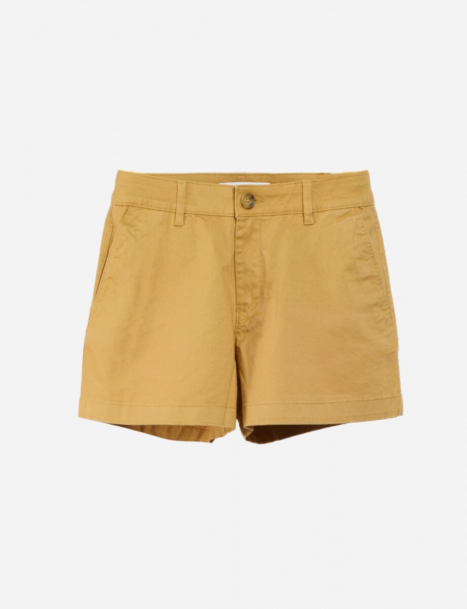 Short con bolsillos - Khaki 