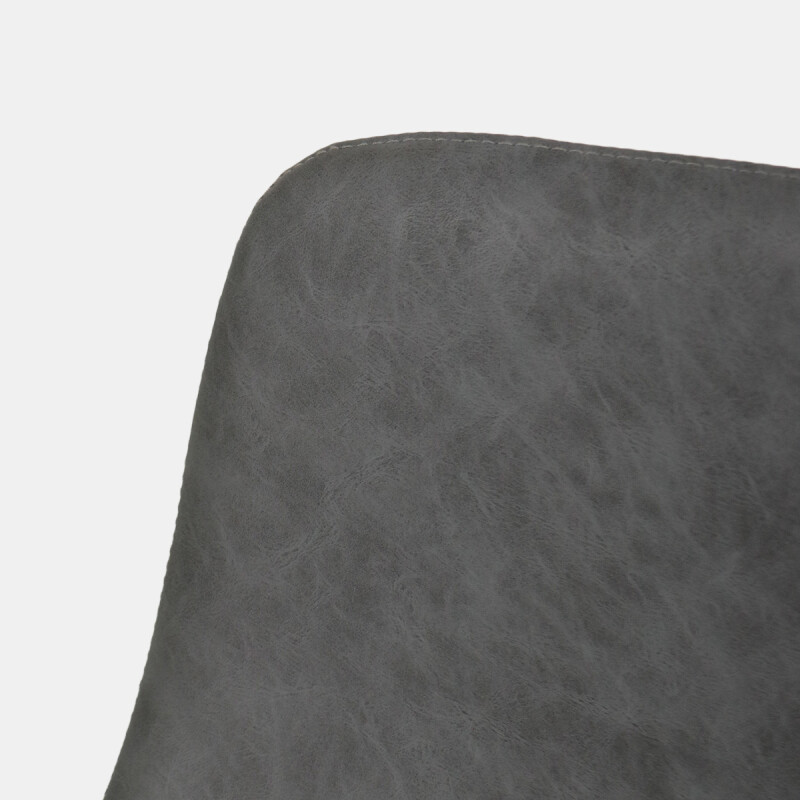 SILLA BAR CUERINA GRIS 42X45X96CM Unica