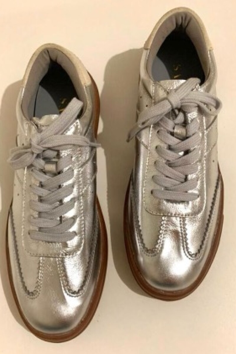 PRE VENTA Zapatilla Sambia Plateado