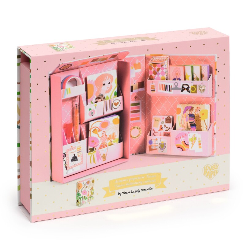 Kit papelería Tinou Djeco Kit papelería Tinou Djeco