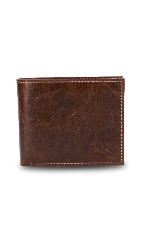 BILLETERA CUERO CICLOPE WHISKY