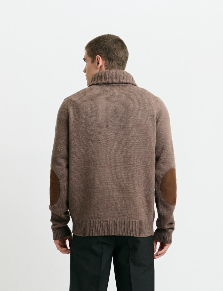 470663 CARDIGAN HARRY Marron