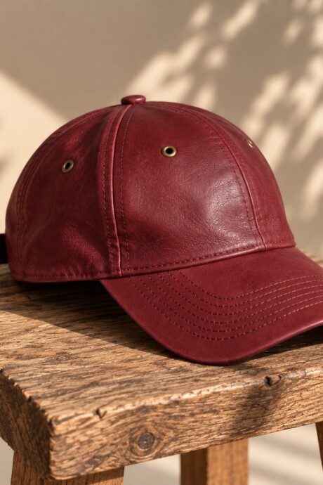 Cap Tini Rojo oscuro