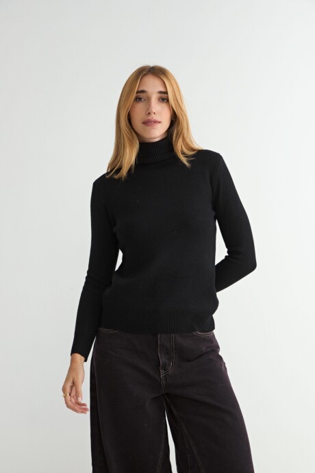 POLERA ARISTATA NEGRO