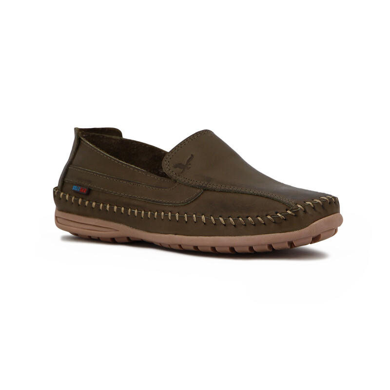 Starsax Rutero Hombre Capellada Con Costura Oliva