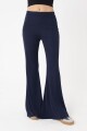 Pantalón flare Azul