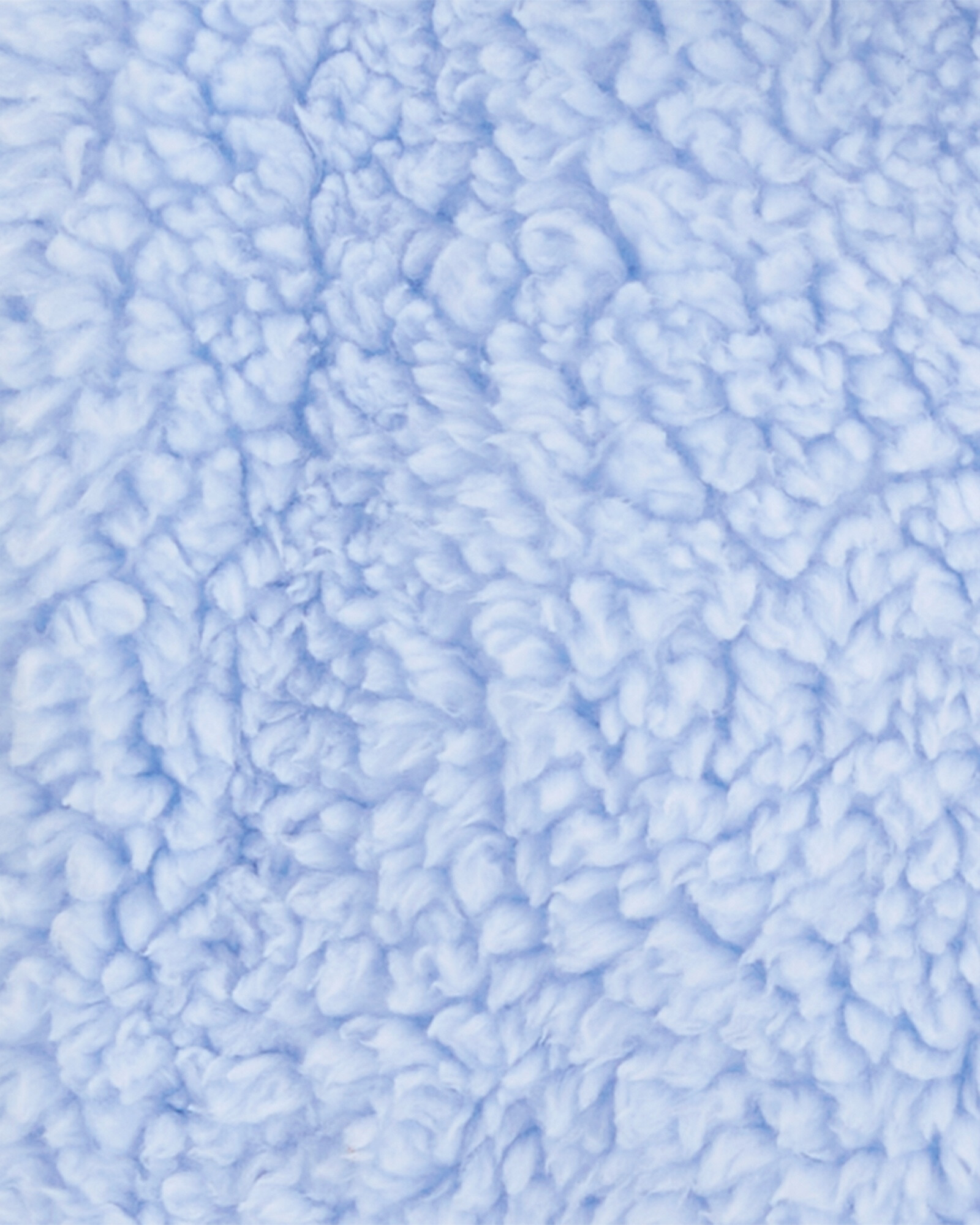 Campera de sherpa, azul. Talles 2-5T Sin color