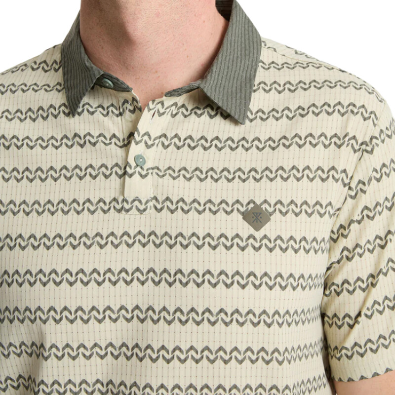 Camisa Roark Bless Up Polo - Beige Camisa Roark Bless Up Polo - Beige