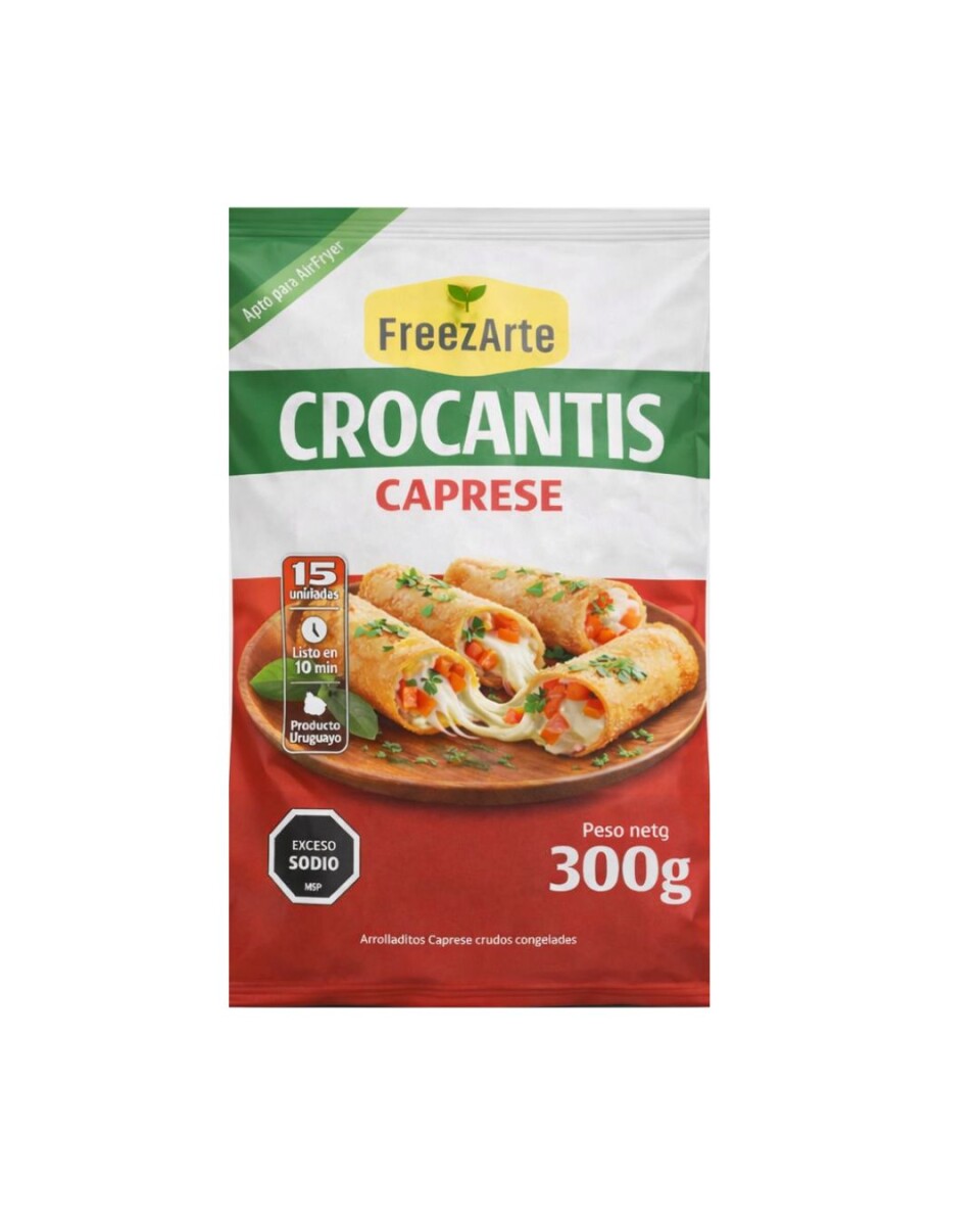 ARROLLADITOS CAPRESSE FREEZARTE 300GRS 