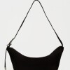 Bolso Bamboo en cuero gamuza Negro