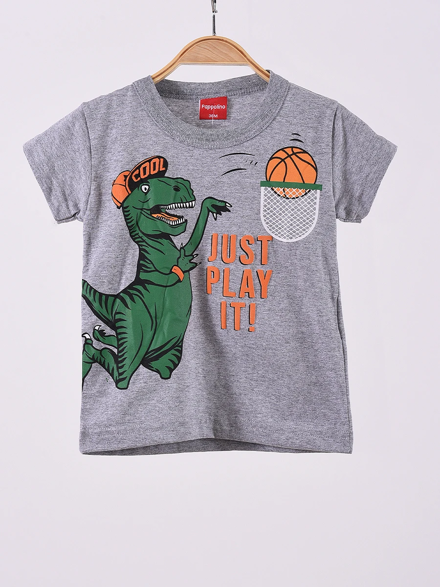 REMERA JUST - GRIS 