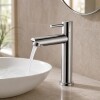 GRIFO CIERRE CERAMICO PALITO SATIN ACERO UNITARIO 90° Grifo Cierre Ceramico Palito Satin Acero Unitario 90°