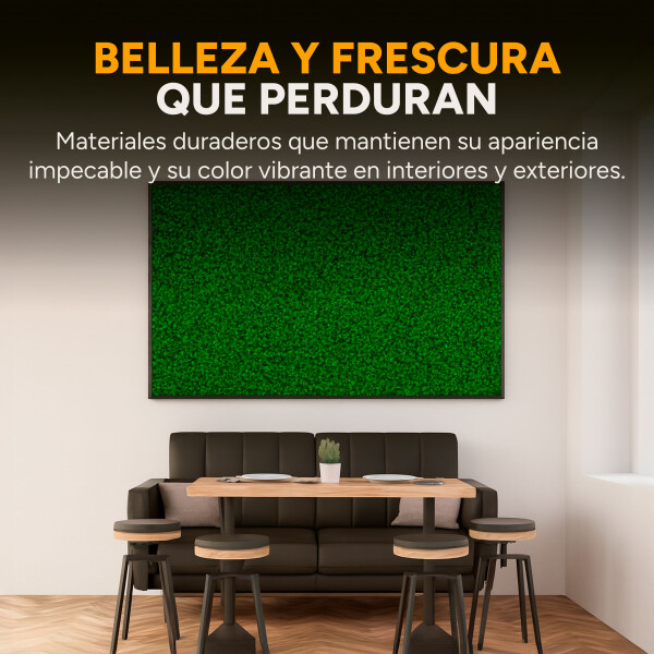 Cerco Artificial Pasto Panel Jardin X10 Un Treboles Pared Ax Cerco Artificial Pasto Panel Jardin X10 Un Treboles Pared Ax