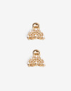 Broches Sets Perla Set De Mini Broches Con Perlas - Dorado