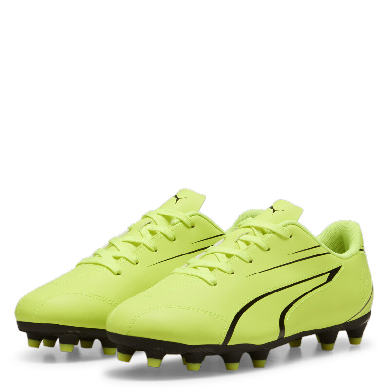 Championes Infantiles Puma Vitoria FG / AG Verde Lima - Negro