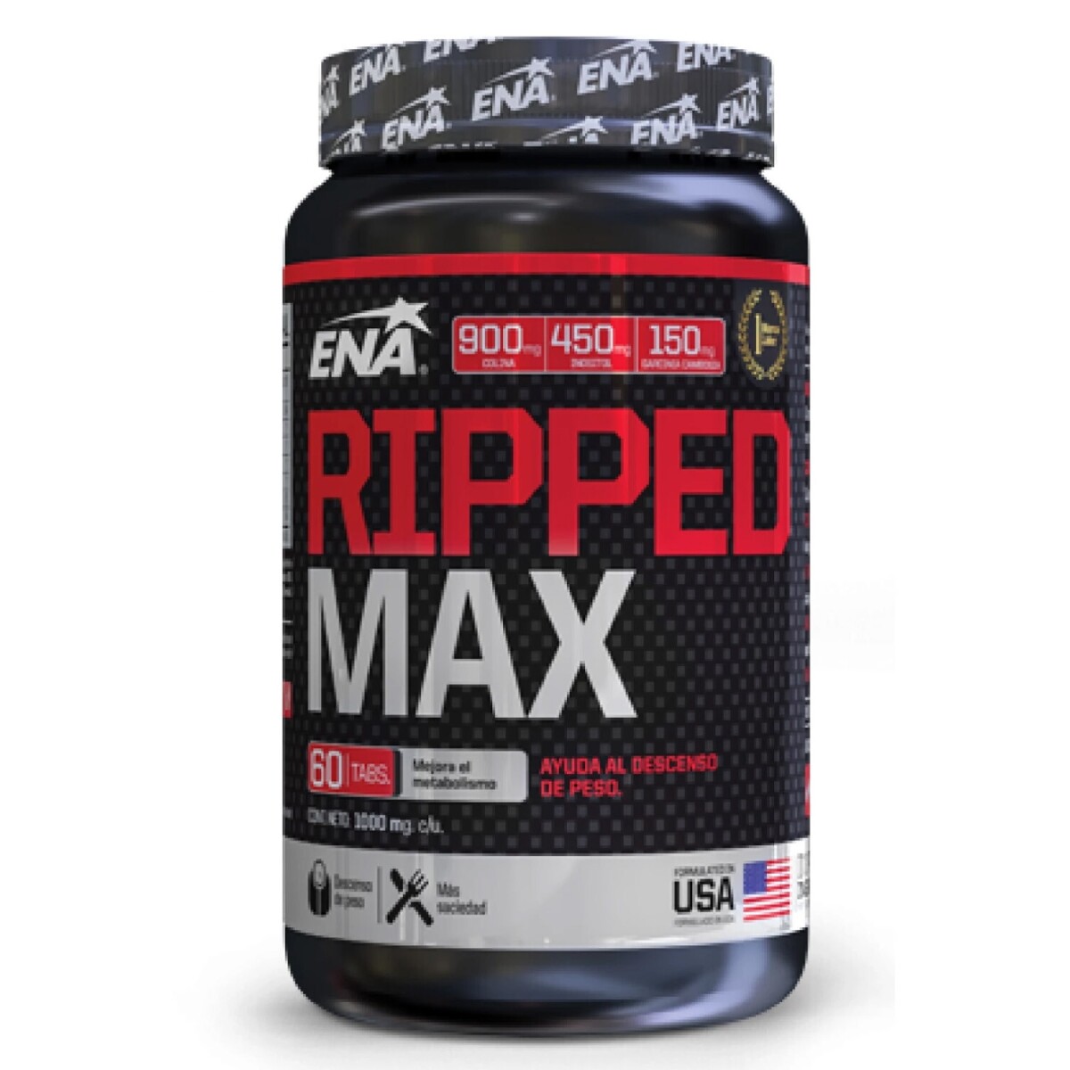 Suplemento ENA Ripped Max 60 comprimidos 