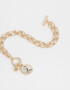 Pulseras Flexibles Con corazón Pulsera Flexible Con Corazón - Dorado