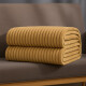 Manta Frazada Polar Suave Invierno 2 plazas Abrigada Beige