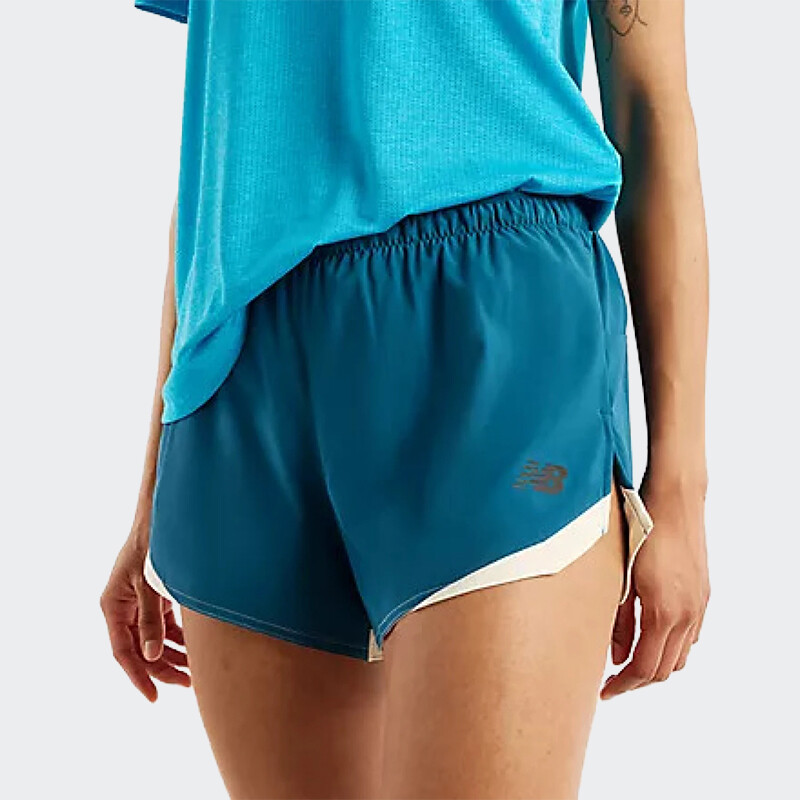 Short New Balance Essentials Azul