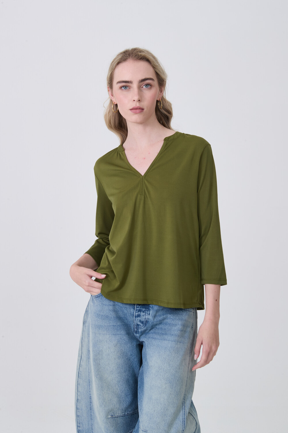 Remera Feldk Verde Oliva
