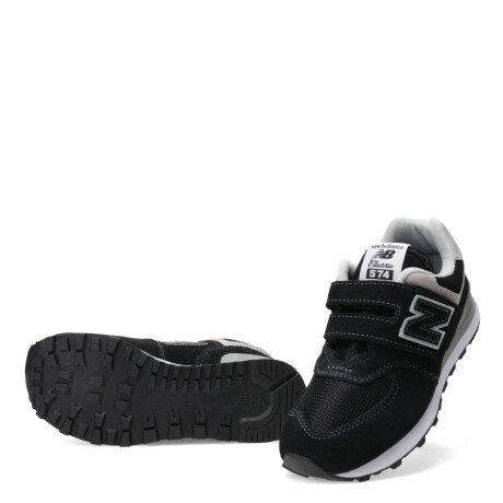 Championes de Niños New Balance Classic 574 Negro - Gris