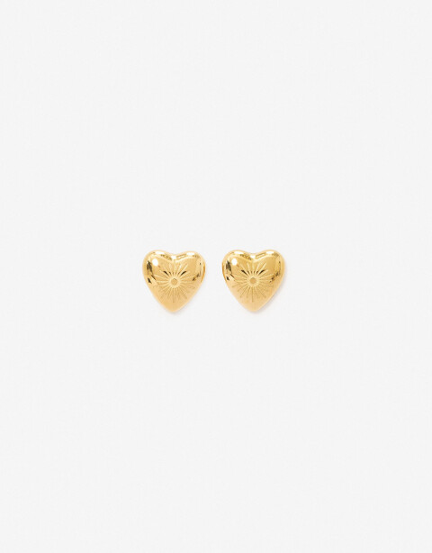 Aros Pasantes Metal Aros Pasantes De Acero - Dorado