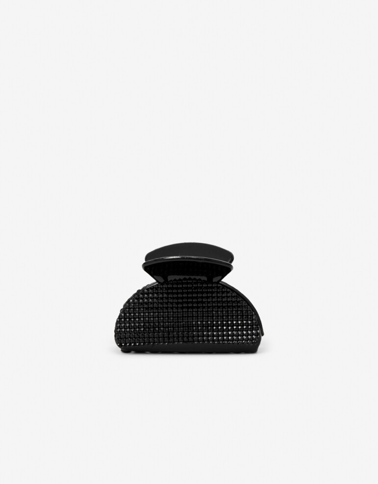 Broche Strass Broche Con Piedras - Negro