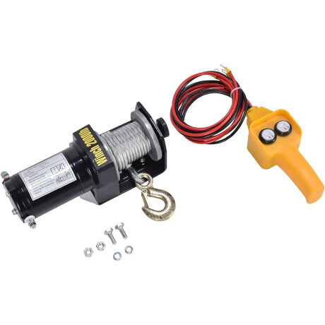 HERRAMIENTAS - MALACATE GUINCHE 2000LB 12V 9MTS C/CONTROL 1-1.2HP - HERRAMIENTAS - MALACATE GUINCHE 2000LB 12V 9MTS C/CONTROL 1-1.2HP -