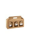 Caja corrugado 3 ventanas 25x8x15 - 35375 - AVANA Caja corrugado 3 ventanas 25x8x15 - 35375 - AVANA