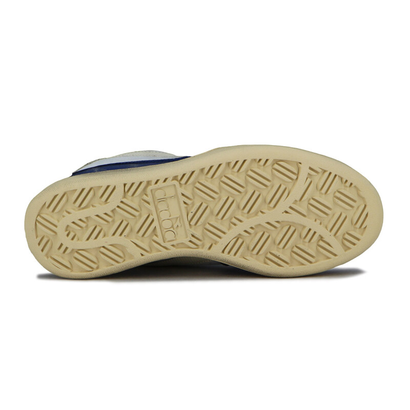 Diadora Mi Basket Low Metallic Dirty Blanco-azul