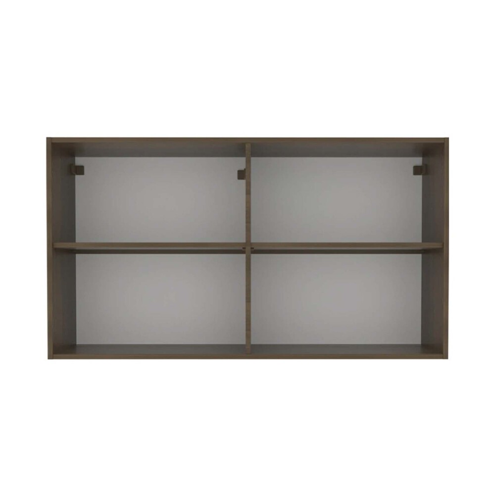 AEREO 120 CM MDP-Y-VIDRIO GRIS LUX