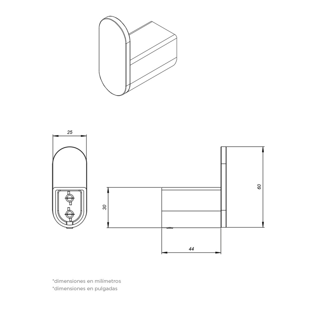 PERCHA CR MODELO COTY Percha Cr Modelo Coty