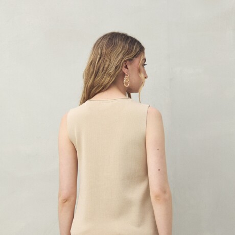 CHALECO SALVA Beige