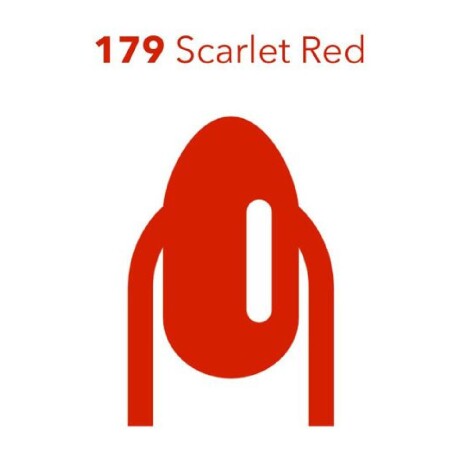 Esmalte Color En Gel Semipermanente Meliné Secado Uv 15ml 179 Scarlet Red