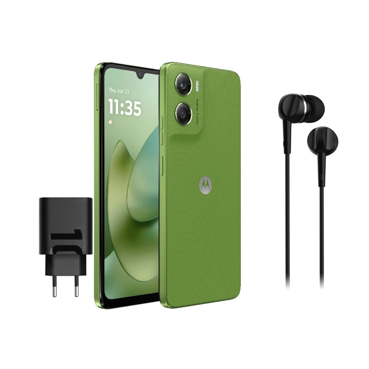 Motorola Moto G06 DS 4/128 GB - Verde + Moto Earbuds 105 ¡De Regalo! 