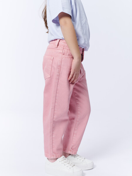 Pantalón Jean Slouchy Rosa