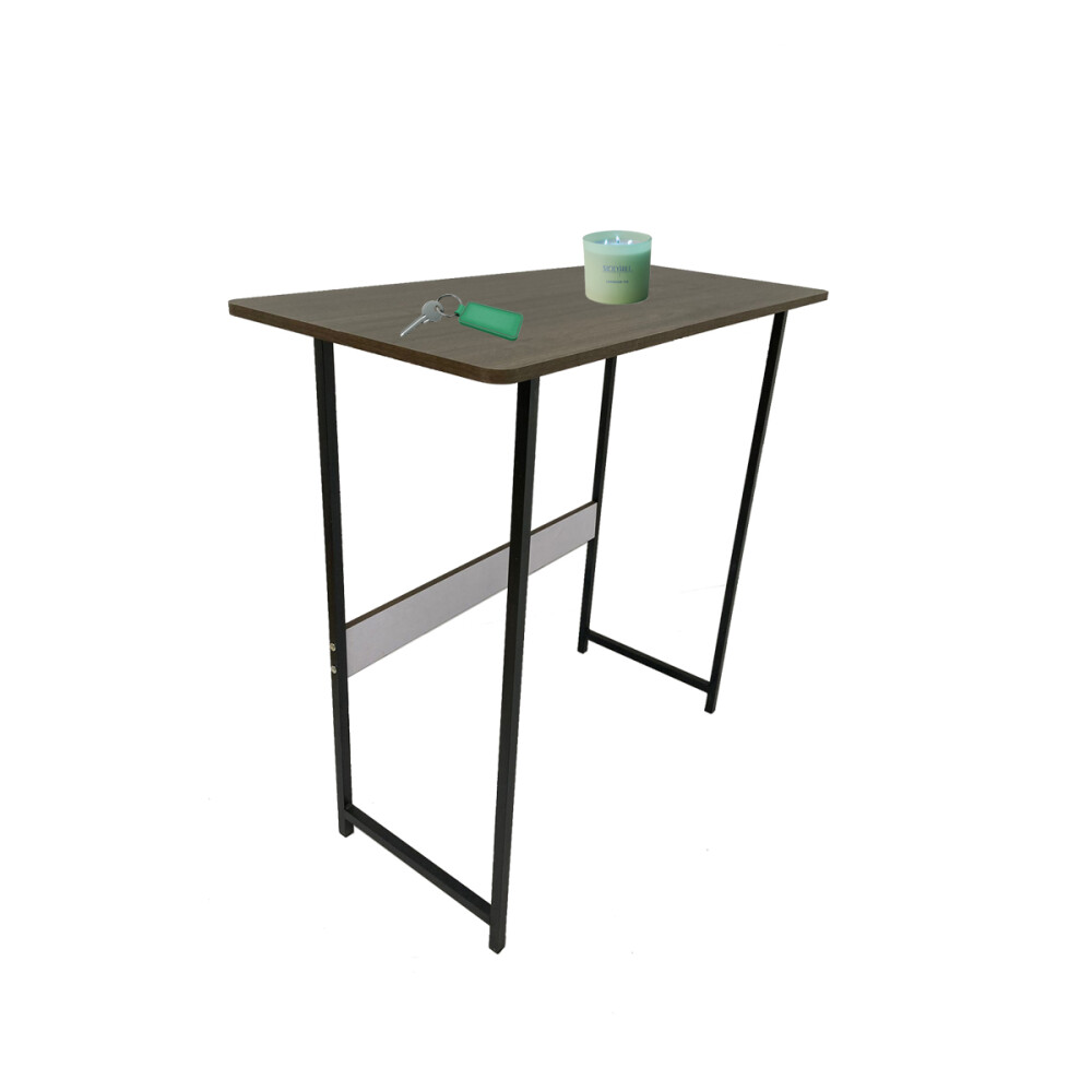 Mesa auxiliar 60cm Marrón