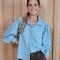 Camisa Amalia Denim Celeste