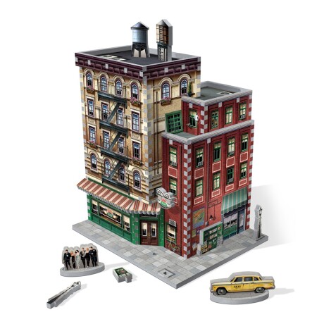 Puzzle 3D Maqueta de Friends en Central Perk 440 Piezas Multicolor