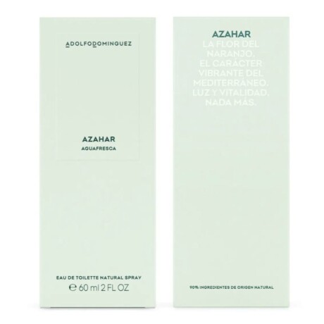 Perfume Adolfo Dominguez Agua FrescaAzahar Mujer EDT 60ml Perfume Adolfo Dominguez Agua FrescaAzahar Mujer EDT 60ml