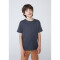 CAMISETA MM MASC PRETO MESCLA