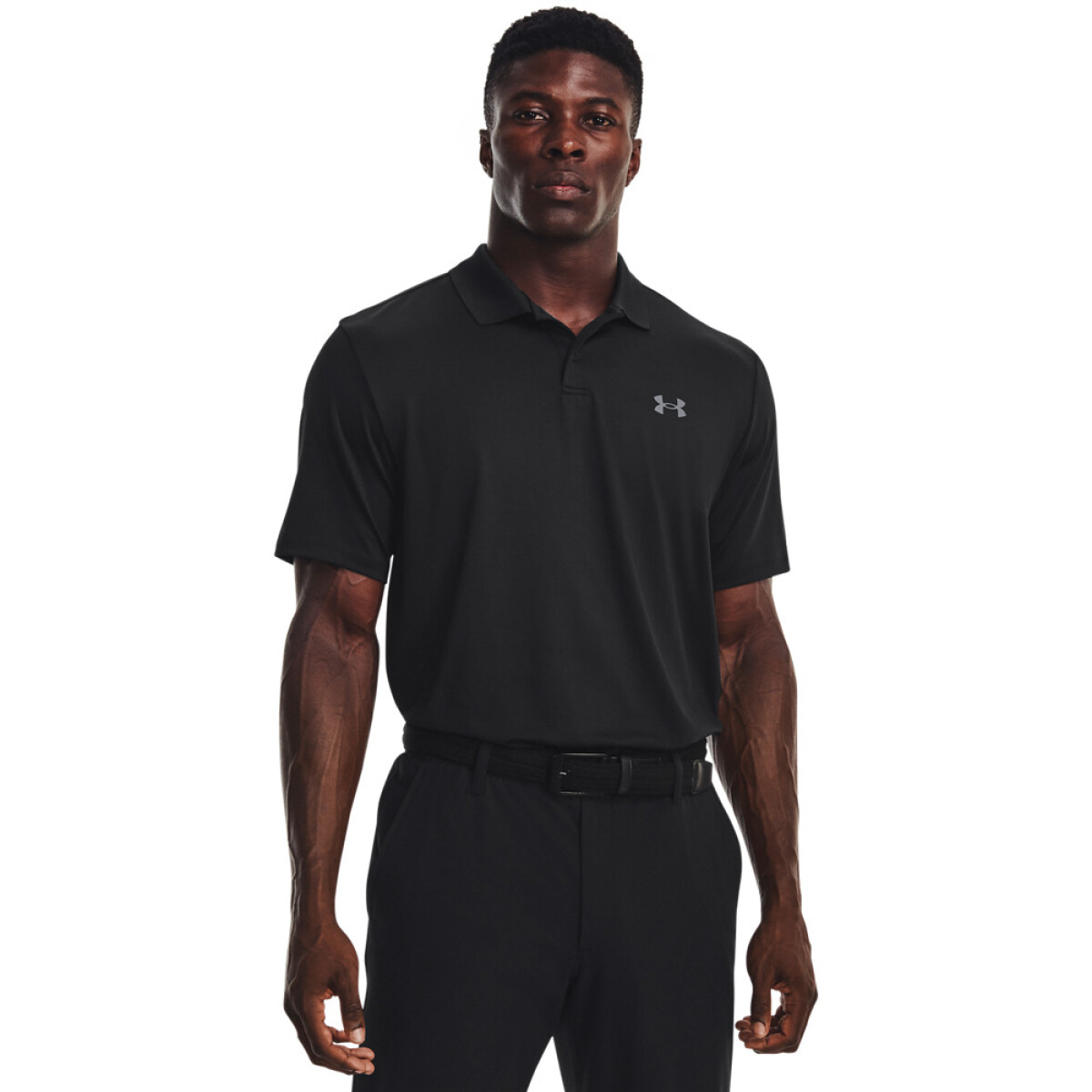UA Matchplay Polo-BLU - BLK-001 