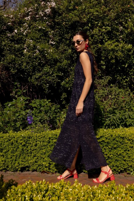 Vestido Diamanta Azul