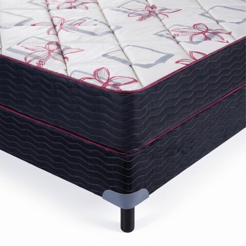 Conjunto Sommier TERMINUS Espuma Reversible - 2 Plazas 140 x 190 x 18 - Hasta 120kg Conjunto Sommier TERMINUS Espuma Reversible - 2 Plazas 140 x 190 x 18 - Hasta 120kg